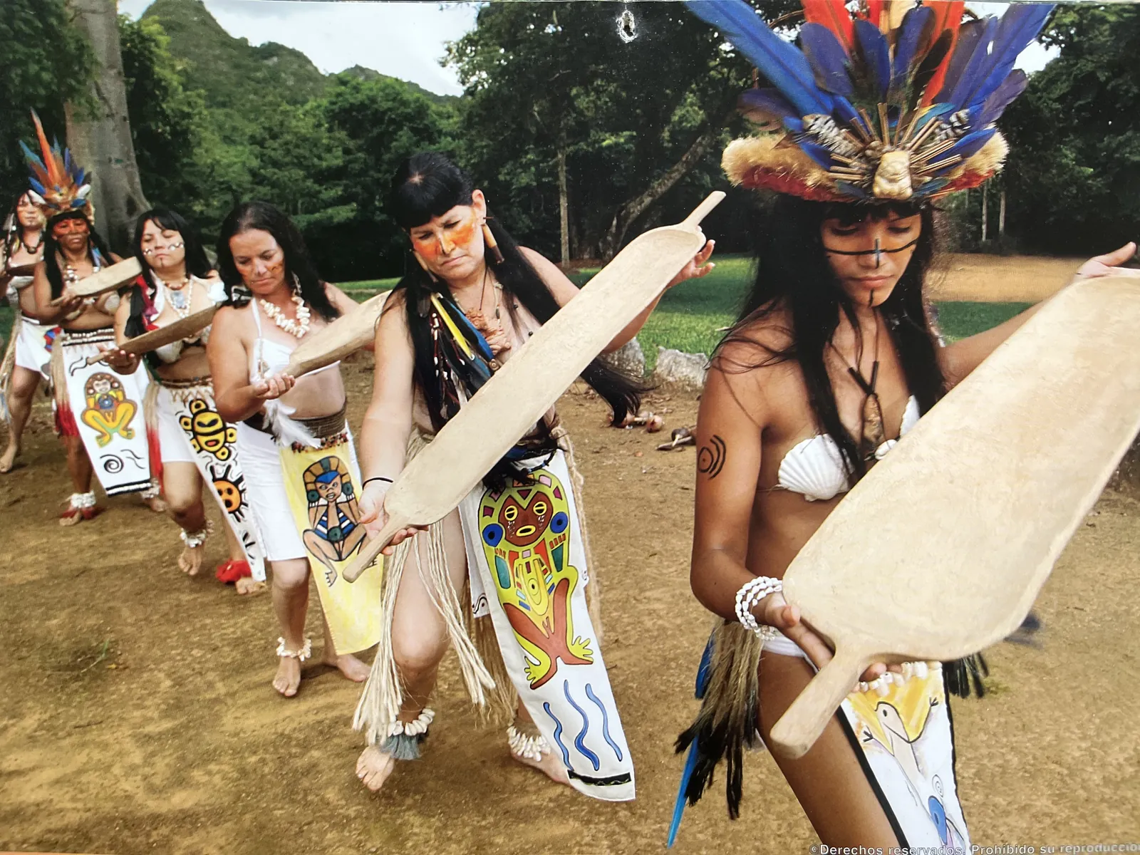 Taíno areyto ceremony