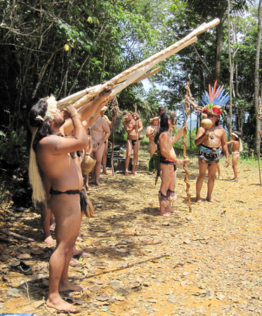 Taíno ceremonial gathering