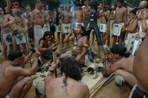 Taíno community gathering